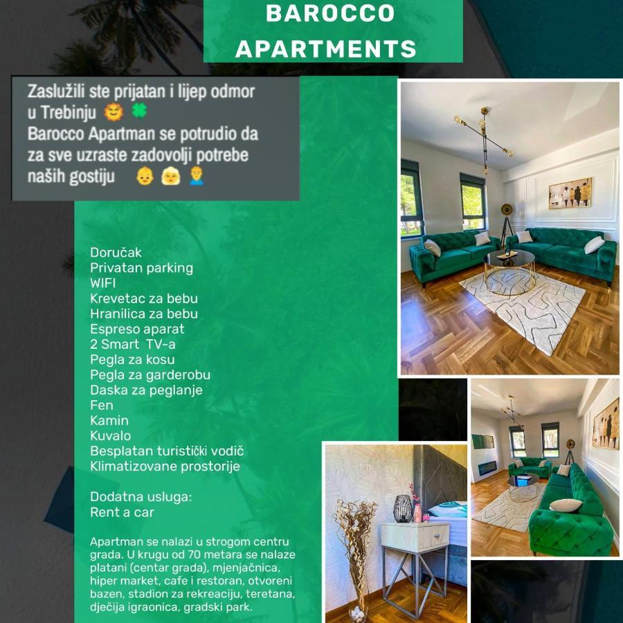 Apartman Barocco Trebinje Zewnętrze zdjęcie